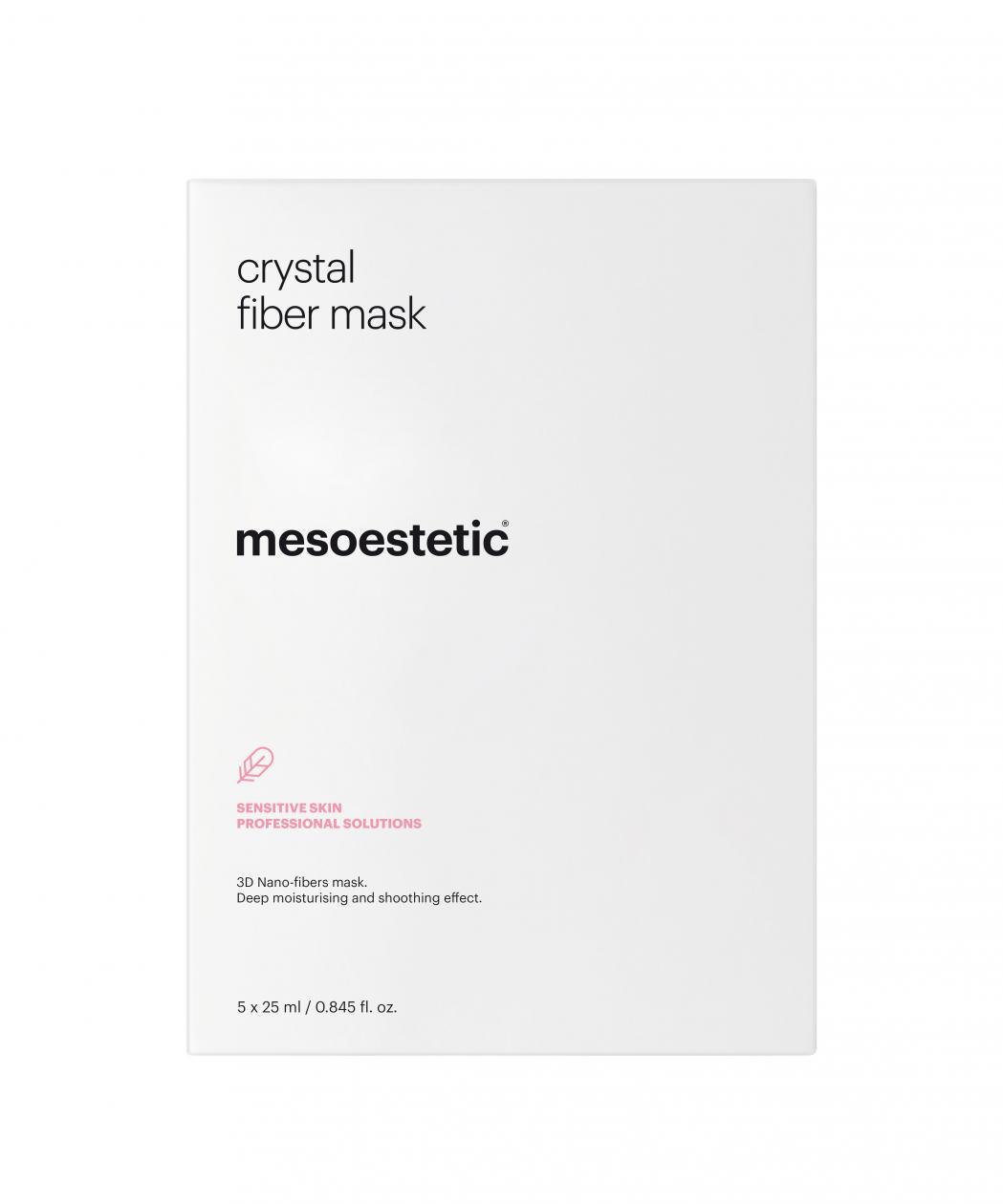 mesoestetic® crystal fiber mask 5pc