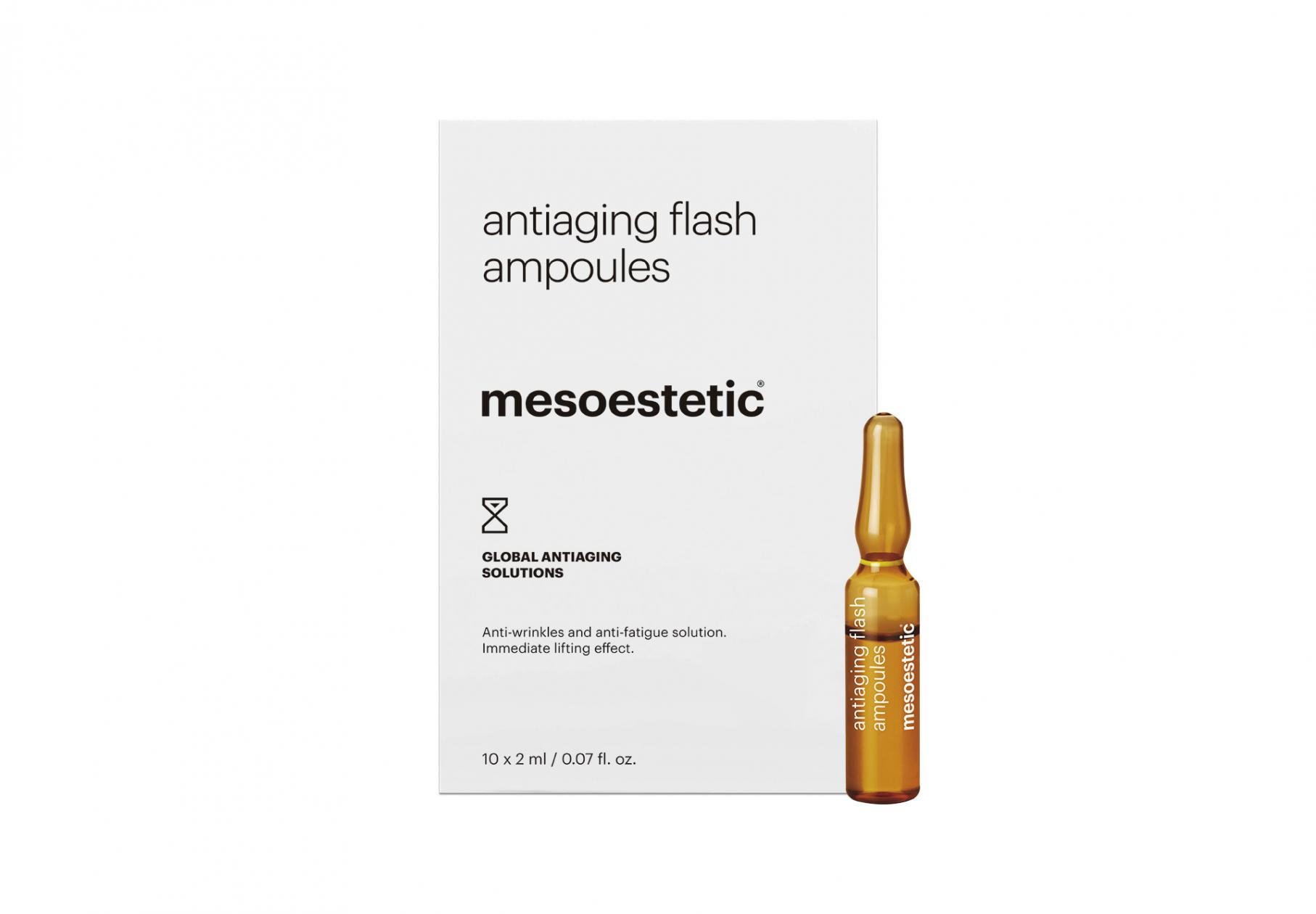 mesoestetic® antiaging flash ampoules 10x2ml